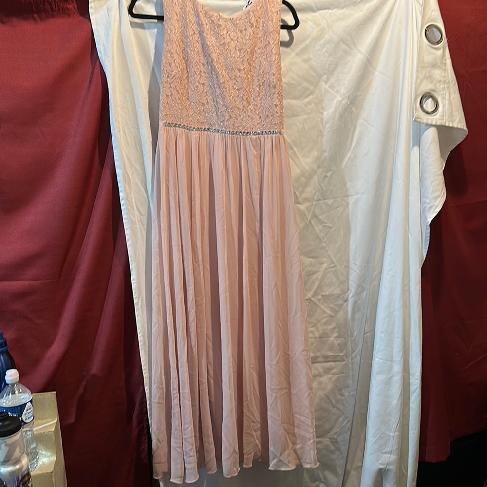 Alexa B pretty pink dress